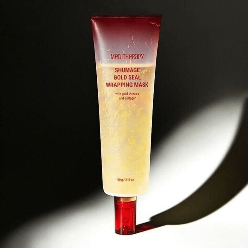 Meditherapy Shumage Gold Seal Wrapping Mask Collagen Gold Thread Peel Off 90g
